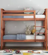 Hercurles Sheesham Wood Bunk Bed without Storage (Honey Finish) - Image 2