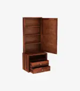 Carnivel Sheesham Wood Dressing Table with Drawer Storage (Honey Finish) - Image 2
