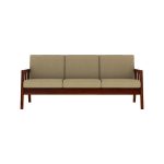 Bambi Wooden Sofa Set (Honey Finish) - Image 2