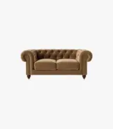 Wonston Two Seater Sofa Set (Brown Finish) - Image 2