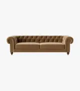 Wonston Four Seater Sofa Set (Brown Finish) - Image 2