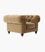 Wonston Armchair (Brown Finish) - Image 2