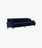 Sidbory Four Seater Sofa (Purple Finish) - Image 2