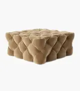 Wonston Square Ottoman (Brown Finish) - Image 2