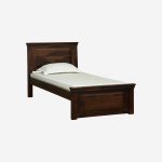Stonfield Sheesham Wood Single Bed without Storage (Provincial Teak Finish) - Image 3