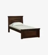 Stonfield Sheesham Wood Single Bed without Storage (Provincial Teak Finish) - Image 3