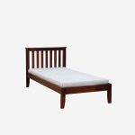 Ova Sheesham Wood Single Bed In Honey Oak Finish - Image 3