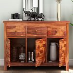 Morse Sheesham wood Sideboard and Cabinet - Image 3