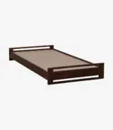 Agenic Sheesham Wood Single Bed without Storage (Provincial Teak Finish) - Image 3