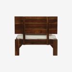 Bavaria Sheesham Wood Single Bed In Scratch Resistant Provincial Teak Finish - Image 3