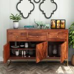 Jett Sheesham Wood Cabinet and Sideboard - Image 3