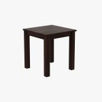 Janet 2 Seater Dining Set With Walnut Finish - Image 3