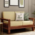 Quartz Wooden Sofa Set (Honey Irish Cream) - Image 3