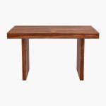 Wertex 6 Seater Dining Set (Honey Finish) - Image 3