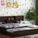 Chris Kids Trundle Bed (Walnut Finish) - Image 3