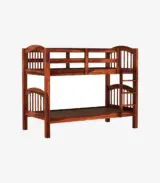 Dorla Sheesham Wood Bunk Bed without Storage (Honey Finish) - Image 4
