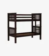 Hercurles Sheesham Wood Bunk Bed without Storage (Walnut Finish) - Image 3