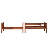 Hercurles Sheesham Wood Bunk Bed without Storage (Honey Finish) - Image 3