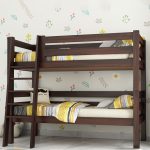 Hout Kids Bed (Walnut Finish) - Image 3