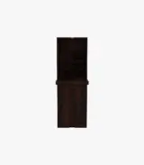 Volger Sheesham Wood Foldable Wall Mounted Table with Storage (Walnut Finish) - Image 3