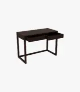 Jeames Sheesham Wood Computer Table with Drawer Storage (Walnut Finish) - Image 3