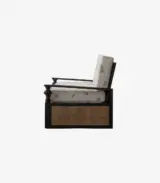 Cochen Solid Wood Sofa Cum Bed (Dark Finish) - Image 3