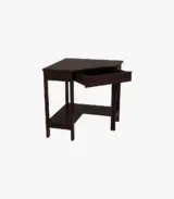 Eidor Sheesham Wood Study Table with Drawer Storage (Walnut Finish) - Image 3