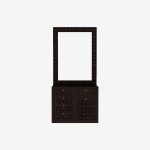 Howler Dressing Table (Walnut Finish) - Image 3