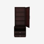 Cinader Sheesham Wood Dressing Table with Storage (Walnut Finish) - Image 3