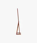 Wolter Sheesham Wood Full Length Dressing Mirror (Honey Finish) - Image 3