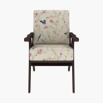 Crisper Lounge Chair (Cotton, Cream Robins) - Image 3