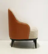 Pitblair Sheesham Wood Frame with Cushioned Velvet Seating Arm Chair (Walnut Finish) - Image 3