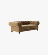 Wonston Three Seater Sofa Set (Brown Finish) - Image 3