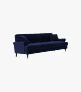 Sidbory Three Seater Sofa (Purple Finish) - Image 3