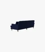 Sidbory Four Seater Sofa (Purple Finish) - Image 3