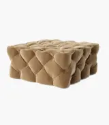 Wonston Square Ottoman (Brown Finish) - Image 3