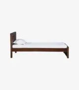 Krysos Sheesham Wood Single Bed without Storage (Provincial Teak Finish) - Image 4