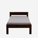 Onkel Sheesham Wood Single Bed without Storage (Provincial Teak Finish) - Image 4