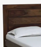 Lordenzo Sheesham Wood Single Bed without Storage (Provincial Teak Finish) - Image 4
