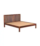 Cavitar Sheesham Wood King Size Bed without Storage (Teak Finish) - Image 4