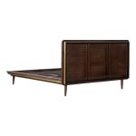 Fresco Double Bed Frame with Light Brown Natural Mango Wood - Image 4