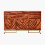 Jett Sheesham Wood Cabinet and Sideboard - Image 4