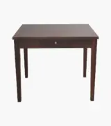 Mcboth Sheesham Wood Compact Size 4 Seater Cushioned Dining Table Set with Drawer Storage (Walnut Finish) - Image 4