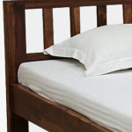 Hertford Sheesham Wood King Size Bed In Scratch Resistant Rustic Teak Finish - Image 4