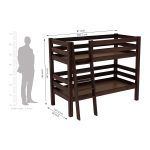 Hout Kids Bed (Walnut Finish) - Image 4