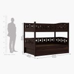 Blossom Bunk Bed (Walnut Finish) - Image 4