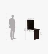 Volger Sheesham Wood Foldable Wall Mounted Table with Storage (Walnut Finish) - Image 4