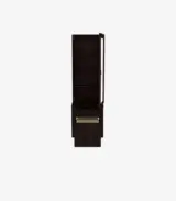 Telner Sheesham Wood Dressing Table with Storage Cushioned Seating Stool (Walnut Finish) - Image 4