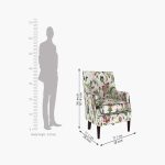 Adoree Lounge Chair (Rose Vineyard) - Image 4