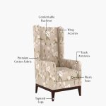 Joan Lounge Chair (Cotton, Magnolia Beige) - Image 4